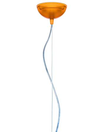 Small Fl/y Transparent Pendant Lamp Orange