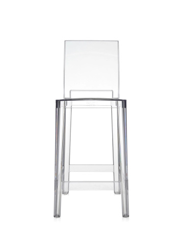 One More Please 65 cm Hocker Transparent