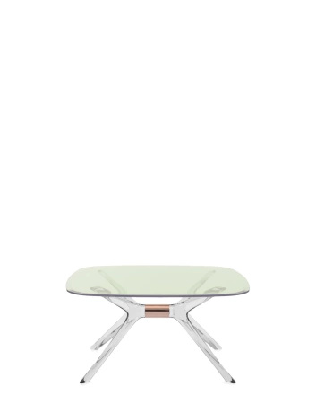 Blast Square Table Green/Brown