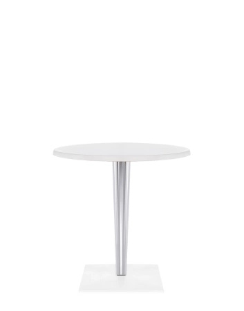 Toptop Contract Round Table White