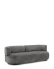 K-Waiting Chenille Sofa Szary