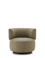 K-Waiting Texture Swivel Armchair Green