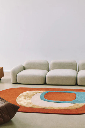 Toulemonde Bochart Spirit Orange Carpet