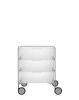 Mobil 3 Drawers With Wheels Dresser White