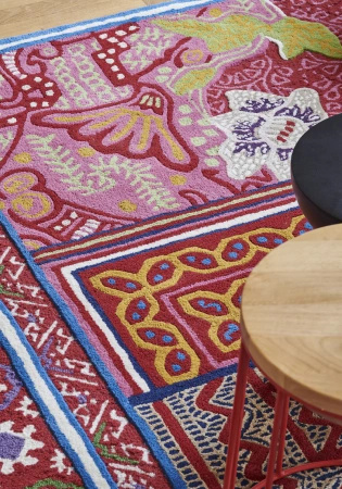 Toulemonde Bochart Baya Rouge carpet