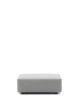 Plastics Outdoor Puff Gray