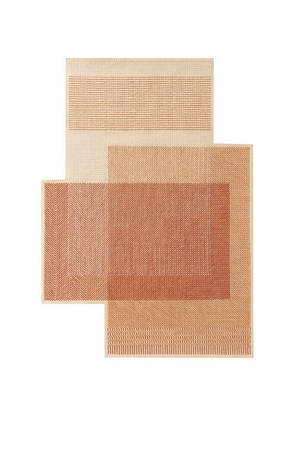 Gan Canevas Geo Coral Carpet
