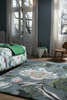 Wedgwood Waterlily Midnight Pond rug 038608