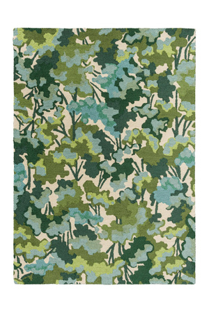 Harlequin Tree Trops Green Carpet 443807