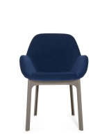 Clap Aquaclean Armchair Taupe Navy Blue