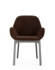 Clap Aquaclean Armchair Gray Brown