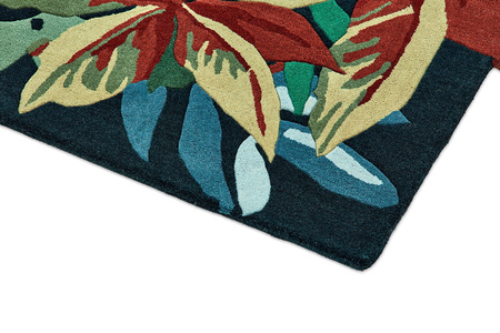 Sanderson ROBIN'S WOOD FOREST GREEN carpet 146508