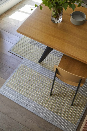 Gan Canevas Geo Grey Carpet