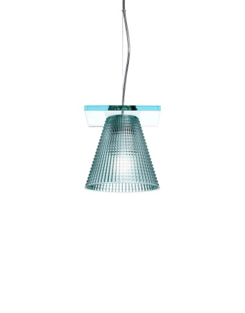 Light-Air Transparent Pendant Lamp Blue