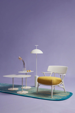 A.I. Lounge Texture Fotel Czarny Zielony
