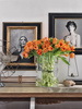 Matelasse' Amber Vase