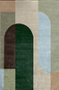 Serge Lesage Ombres Emerald carpet