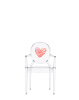 Loulou Ghost Special Edition Chair Transparent Heart