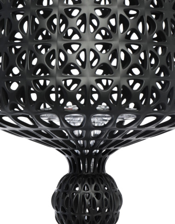 Mini Kabuki Table Lamp Black