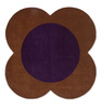 Dywan Orla Kiely Flower Spot CHESTNUT/VIOLET 158401