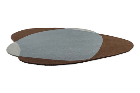 Dywan Brink&Campman Element Chad Brown-Blue 087705