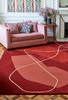 Toulemonde Bochart Duo Rouge carpet