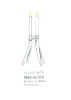 Abbracciaio Candleholder Black