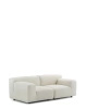 Plastics Duo Two-Seater Orsetto Sofa White