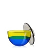 Shibuya Vase Gray Yellow Blue