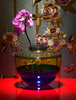 Shibuya Vase Orange Purple Gray