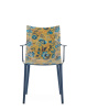 H.H.H. Graphic Impression Chair Blue Ochre
