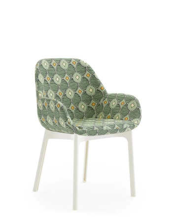 Clap Rubelli Armchair White Green