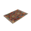 Dywan wełniany kilim afgański wielokolorowy 100038 113x86