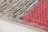 Gan Mangas Space Plait Coral Square Carpet