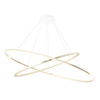 Lampa Wisząca Nemo Ellisse Double 2700 K Biały