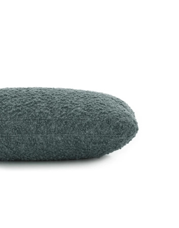 Lunam Cushions Curly Pillow Petrol