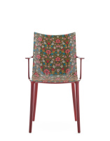 H.H.H. Graphic Impression Chair Maroon Lacquer