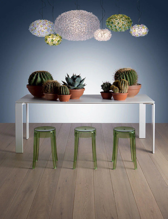 Charles Ghost 65 cm Bar Stool Blue