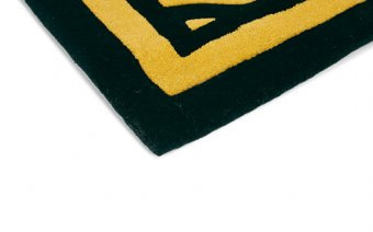 Florence Broadhurst Japanese Fans Rug Gold 039305