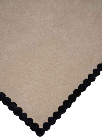 Magda Fornal Laila Beige Black Round 5010 Carpet