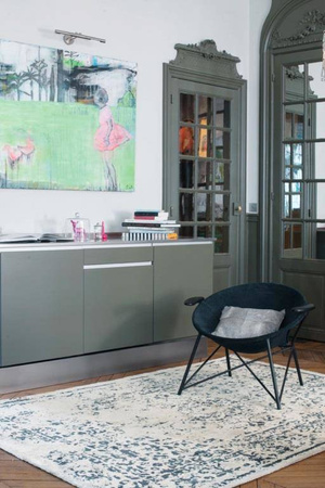 Toulemonde Bochart Mirage Silver Carpet