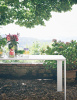 Four Outdoor 158x79 cm Stół Biały