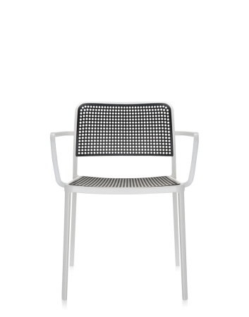 Audrey Chair White Black