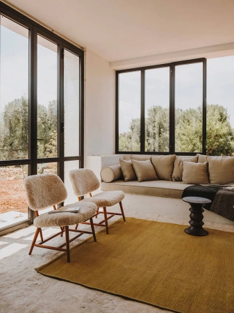 Nanimarquina Tatami Yellow rug