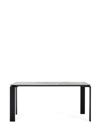  Four Ceramic 158x79 cm Black Nature Tundra Table