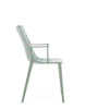 H.H.H. Graphic Impression Chair Green Cream
