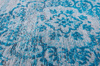 Louis de Poortere Fading World Medallion Grey Turquoise rug 8255