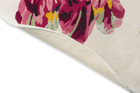 Laura Ashley Gosford Cranberry ROUND Carpet 081300