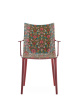 H.H.H. Graphic Impression Chair Maroon Lacquer