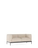 Asia Two-Seater Sofa (Cotone Structure) Beige